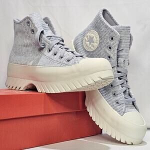 Converse Unisex CTAS Lugged 2.0 Velour Hi Tops Size 8.5 A01247C NWT